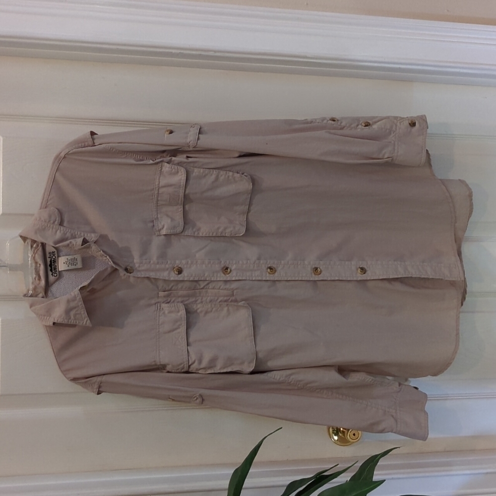 Campmor Men's Long Sleeve Vented Camp Shirt Size Medium